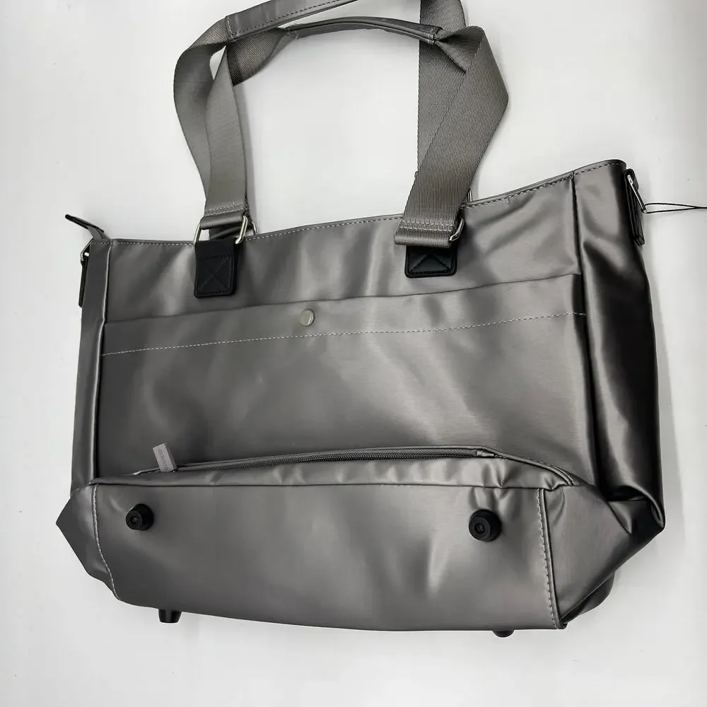 IHKWIP Cargo Catchall Tote Met Stone Grey No Crossbody Strap